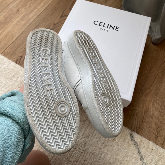 Celine Sneakers woman size 36 ( fits small) so regular 37 like new!!! - Picture 15 of 16